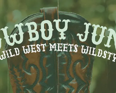 Cowboy Junk DEMO font