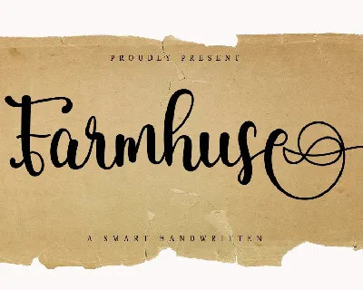 Farmhouse Typeface font