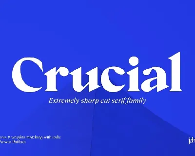 Crucial font