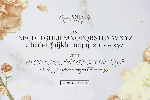 Wonderful Melanesia font