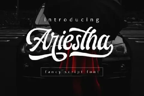 Ariestha Script font