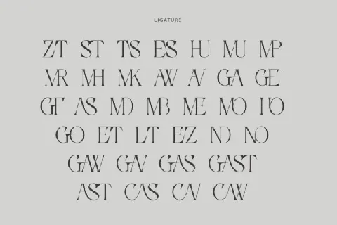 Astetes font