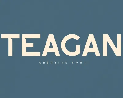 Teagan font