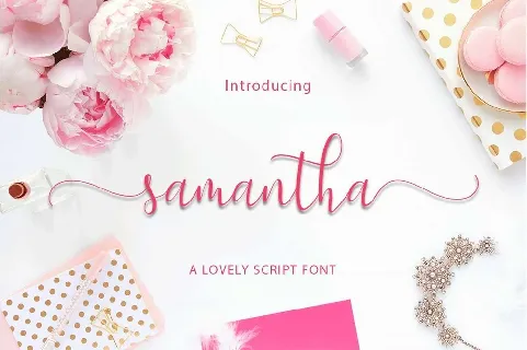 Samantha font