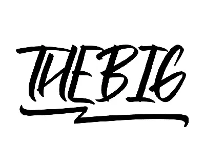 Thebig Demo font