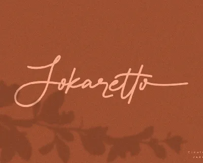 Jokaretto font