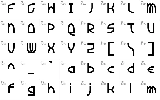 Charmed Pi font