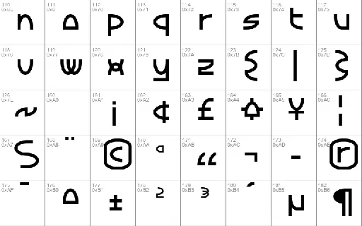 Charmed Pi font