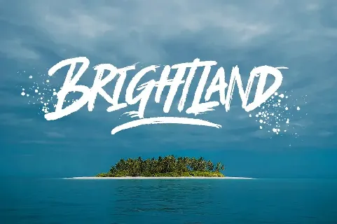 Brightland font