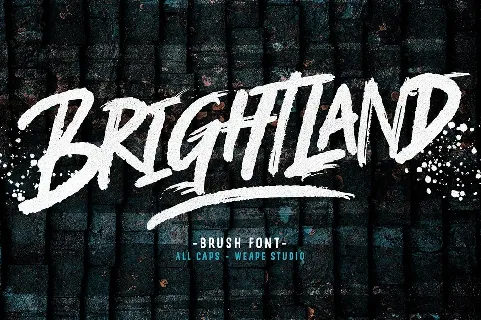 Brightland font