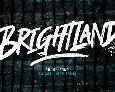 Brightland font