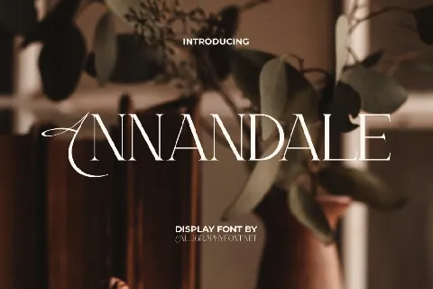 Annandale Demo font