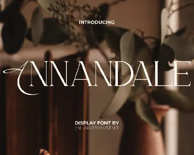 Annandale Demo font