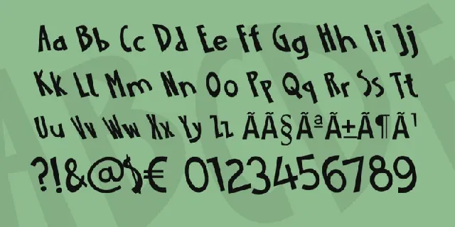 Beach Party Cartoon font