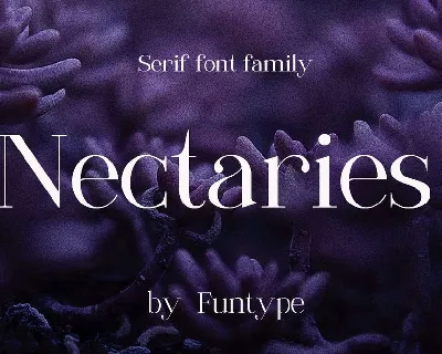 Nectaries font