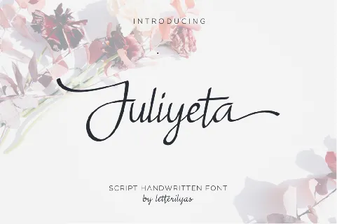 Juliyeta font