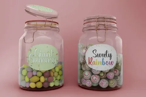 Candy Nougat Demo font