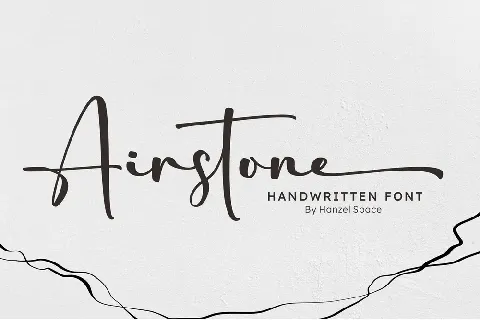 Airstone font