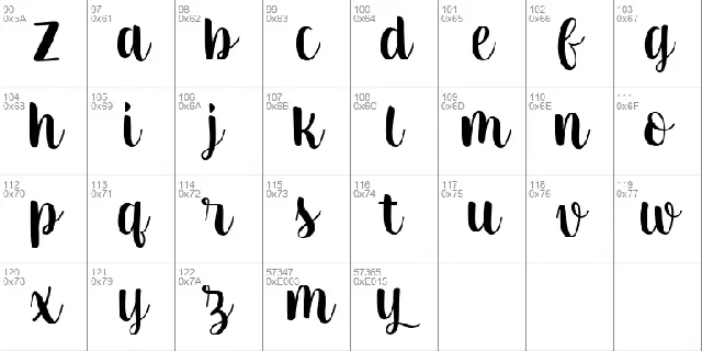 Mayline font