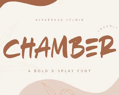 Chamber font