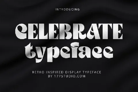 Celebrate font