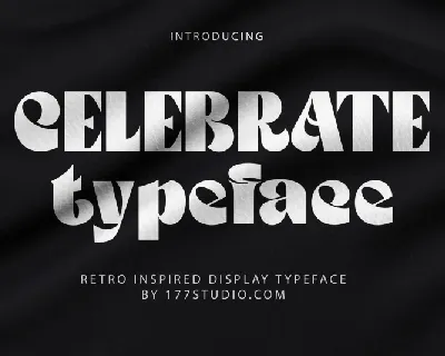 Celebrate font