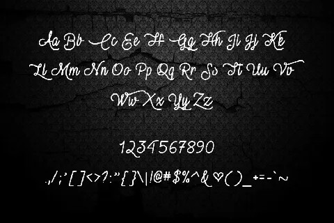 Vampire Kiss font