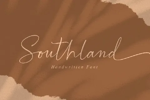 Southland Handwritten font