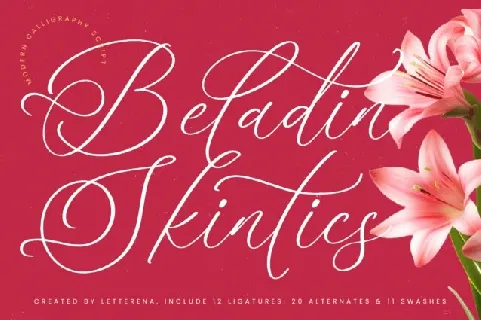 Beladin Skintics font