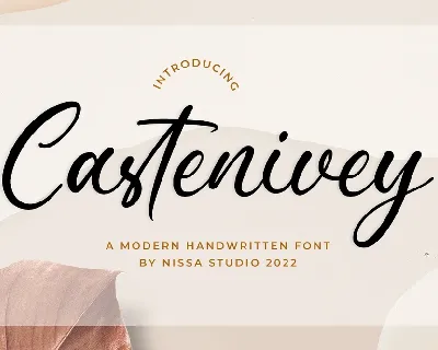 Castenivey font