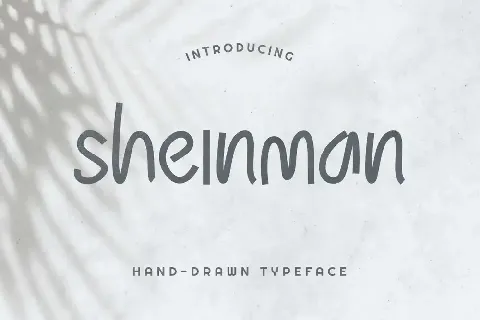 Sheinman Demo font