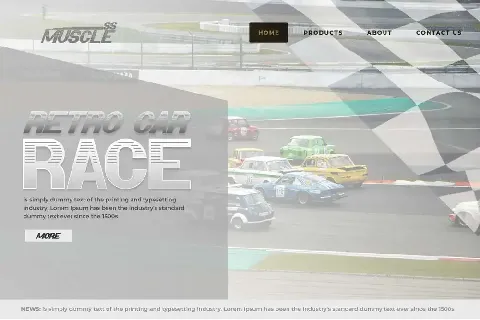 Retro Race Demo font