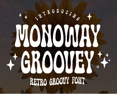 Monoway Groovey font