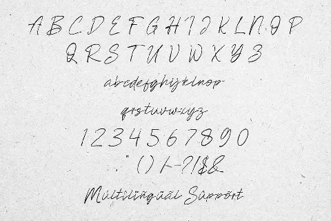 Fadegent font