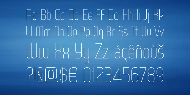 WOX~Modelist font