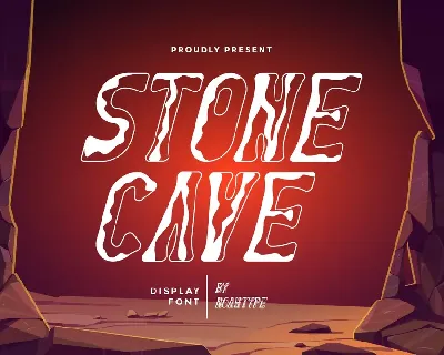 Stone Cave font