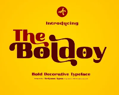 Boldoy font