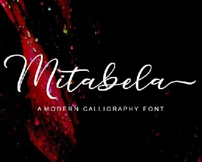 Mitabela Script font