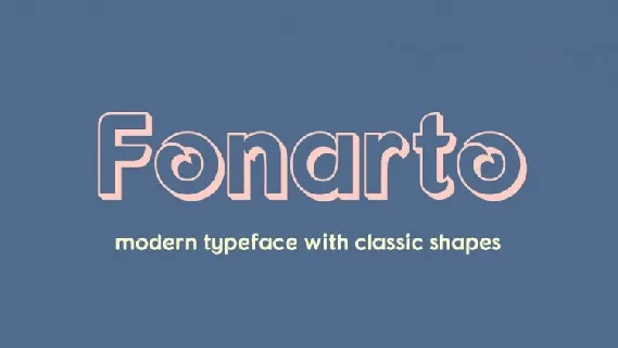 Fonarto Display font