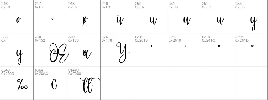 Freshtea font