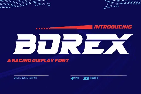 BOREX font