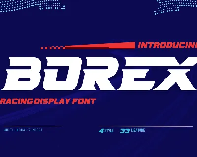 BOREX font