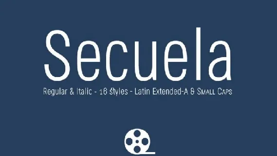 Secuela Family font