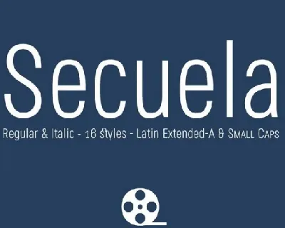 Secuela Family font