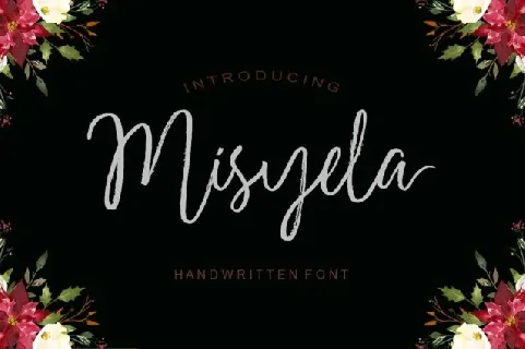 Misyela Brush font