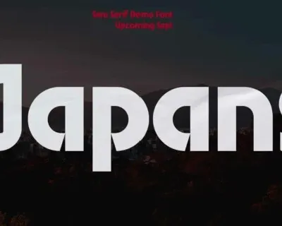 Japans font