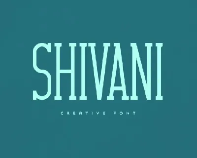 Shivani font