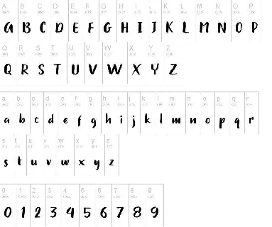 Drawing font