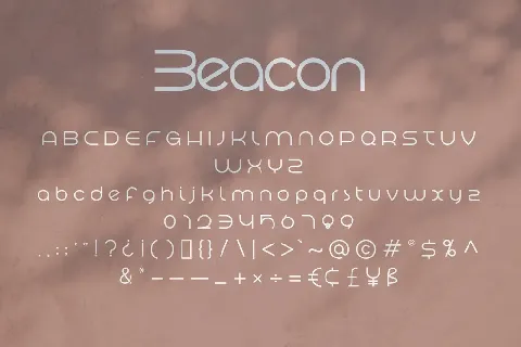 Beacon font