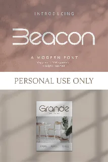 Beacon font